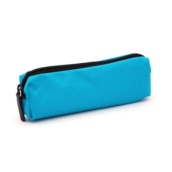 Blue Summit Supplies Fabric Pencil Pouch, Zipper Compartments, Turquoi